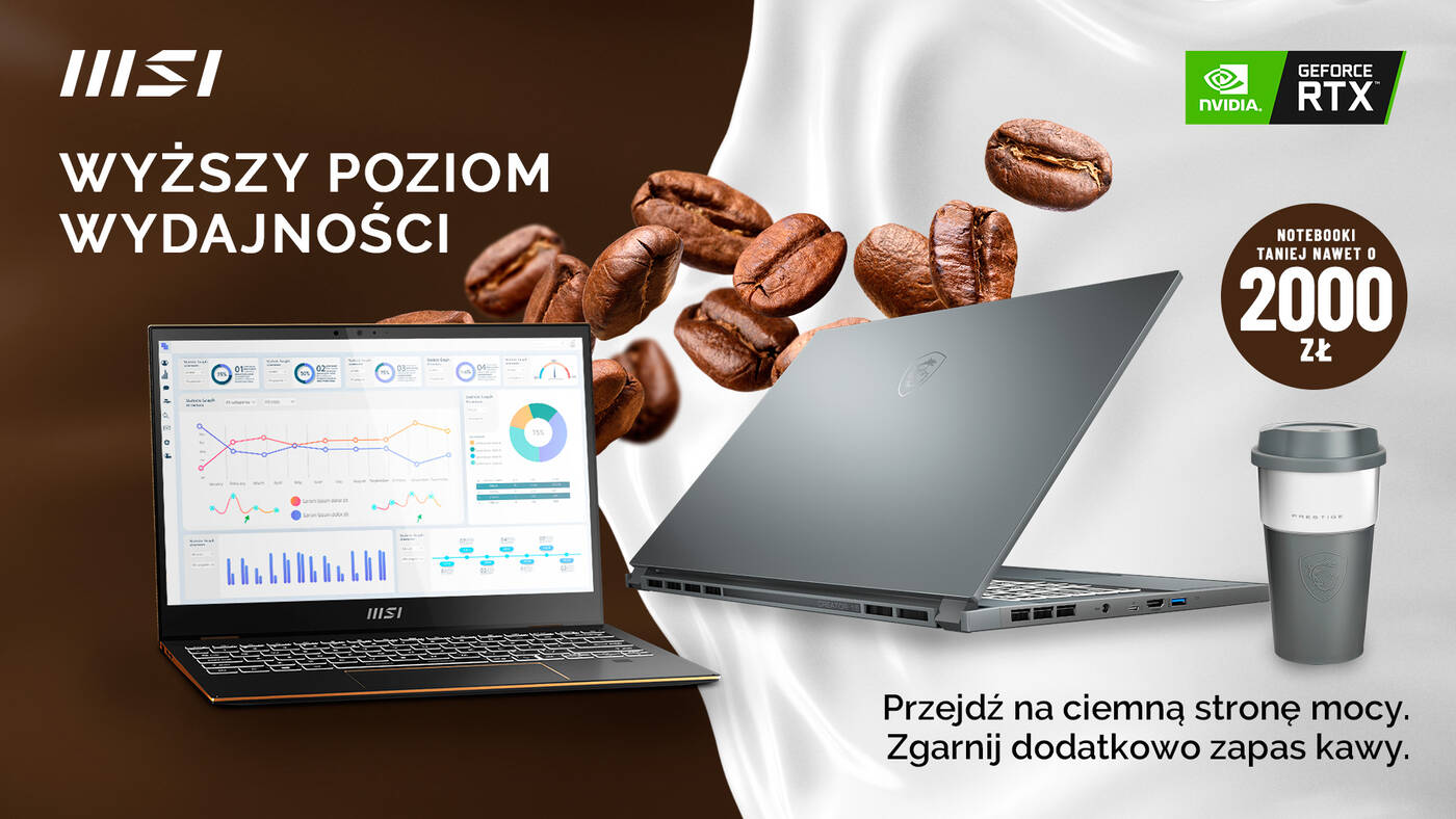 Szukasz mocnego laptopa, który poradzi sobie ze wszystkim? MSI Creator 15 do kupienia z mega rabatem!