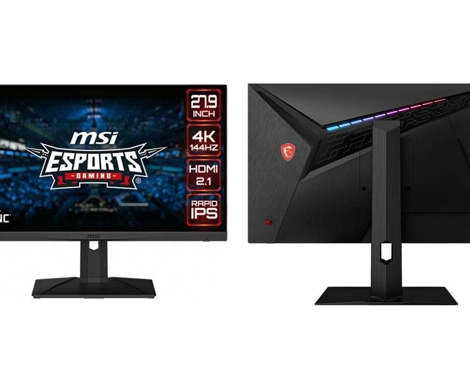 MSI pokazało nowy monitor, Optix MAG281URF, MSI Optix MAG281URF