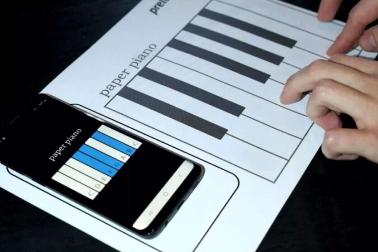 Papier Piano, pokaz potencjału NFC i drukowanej elektroniki
