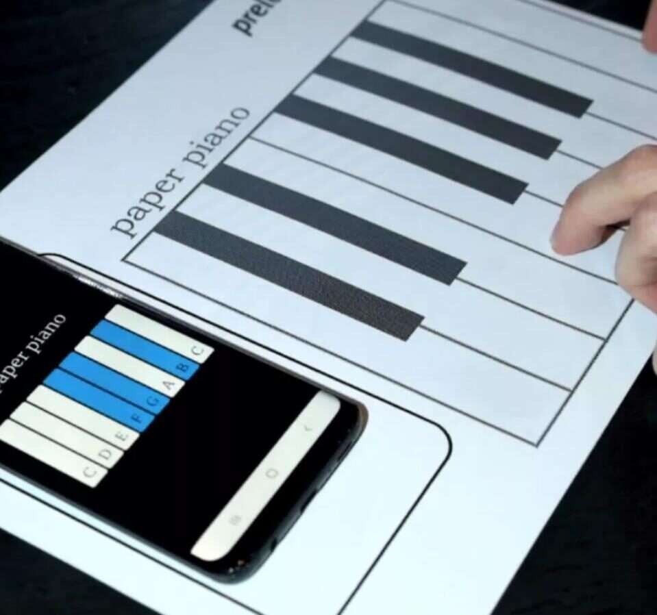 Papier Piano, pokaz potencjału NFC i drukowanej elektroniki