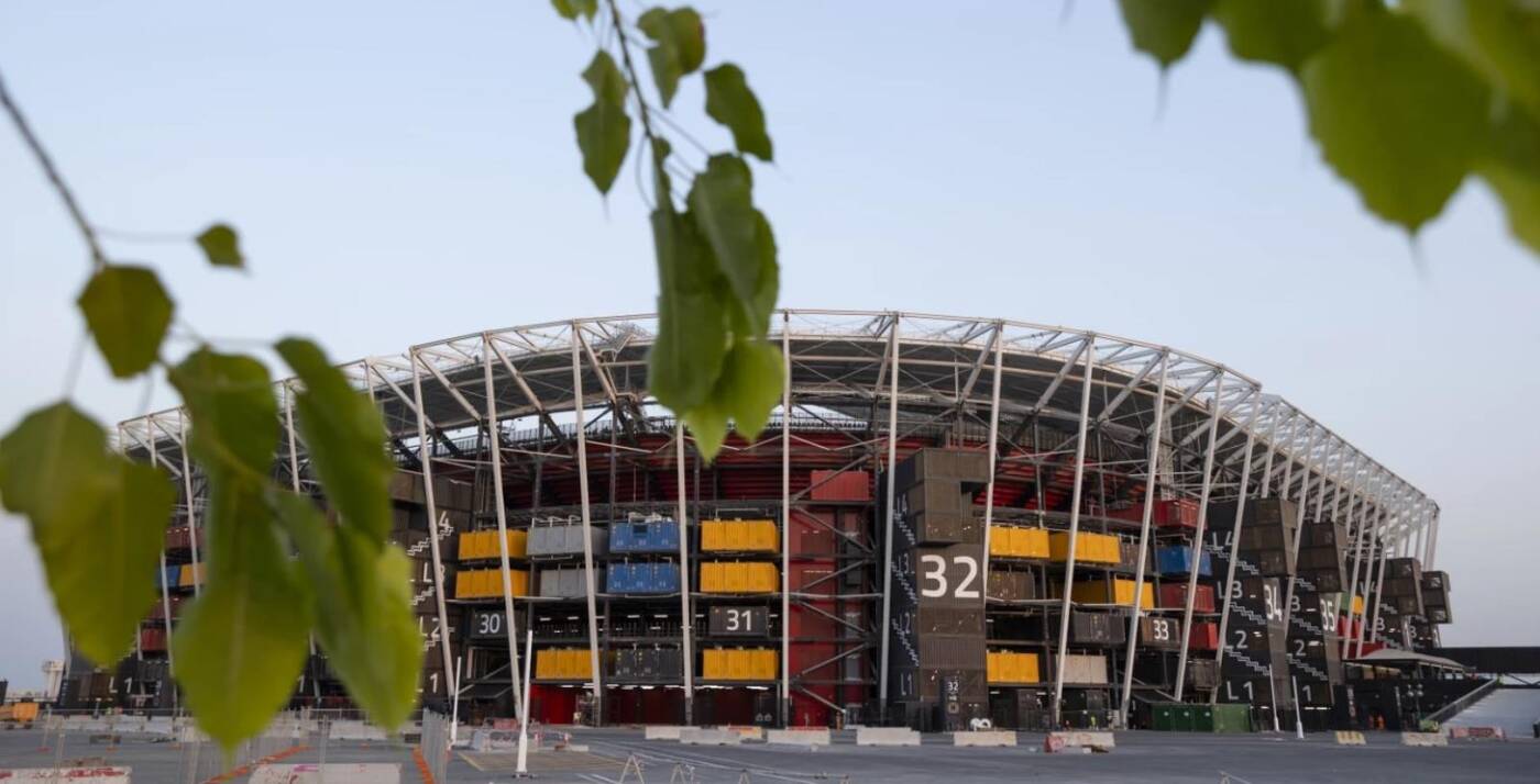 Stadion 974 na FIFA 2022 ukończony. To pierwsze takie dzieło z kontenerami