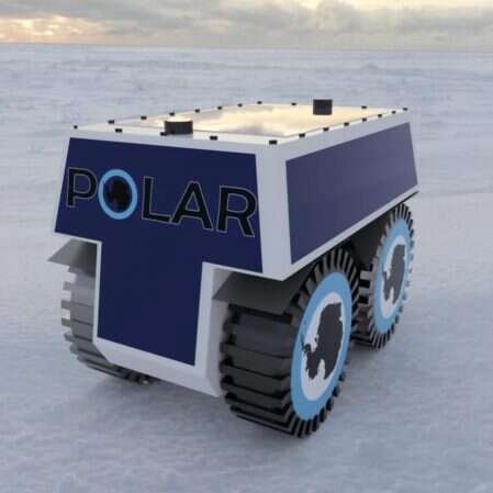 Zespół studentów Team Polar, autonomicznego łazika na Antarktydę,