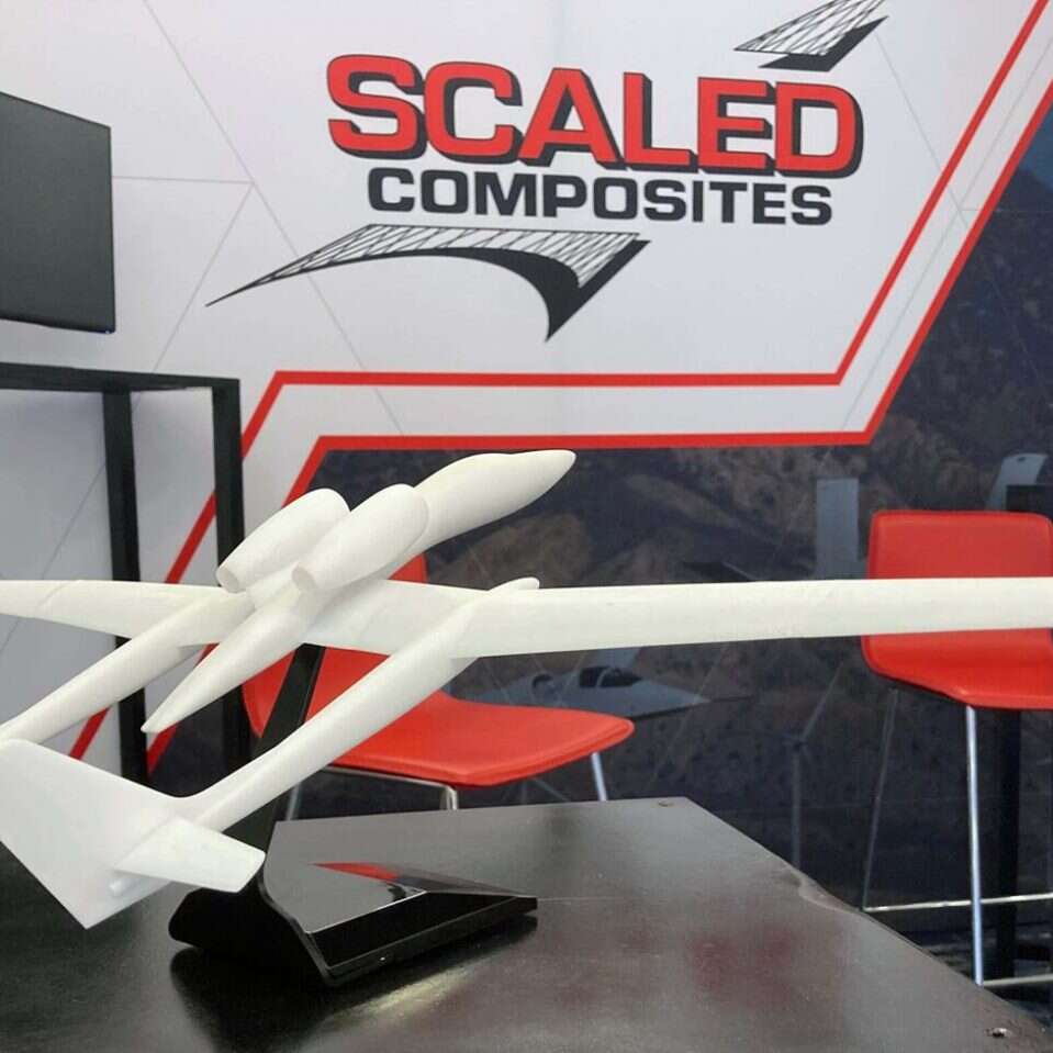 Modułowy i opcjonalnie bezzałogowy, dron Model 412 Encore od Scaled Composites, Scaled Composites, Model 412 Encore, model Model 412 Encore