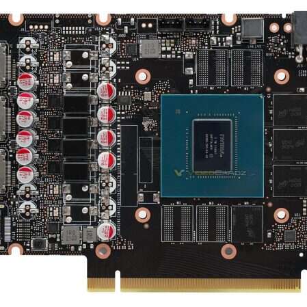 Pierwsze zdjęcie laminatu GeForce RTX 3050, rdzeń GA106-150, GeForce RTX 3050,