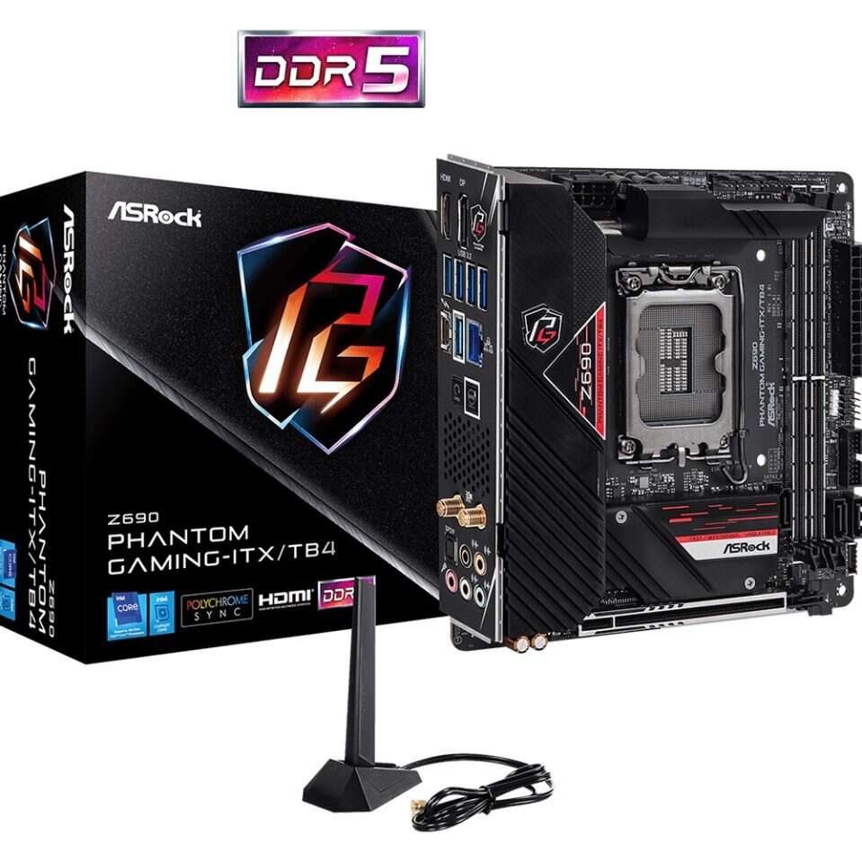 test ASRock Z690 Phantom Gaming-ITX TB4, recenzja ASRock Z690 Phantom Gaming-ITX TB4, opinia ASRock Z690 Phantom Gaming-ITX TB4