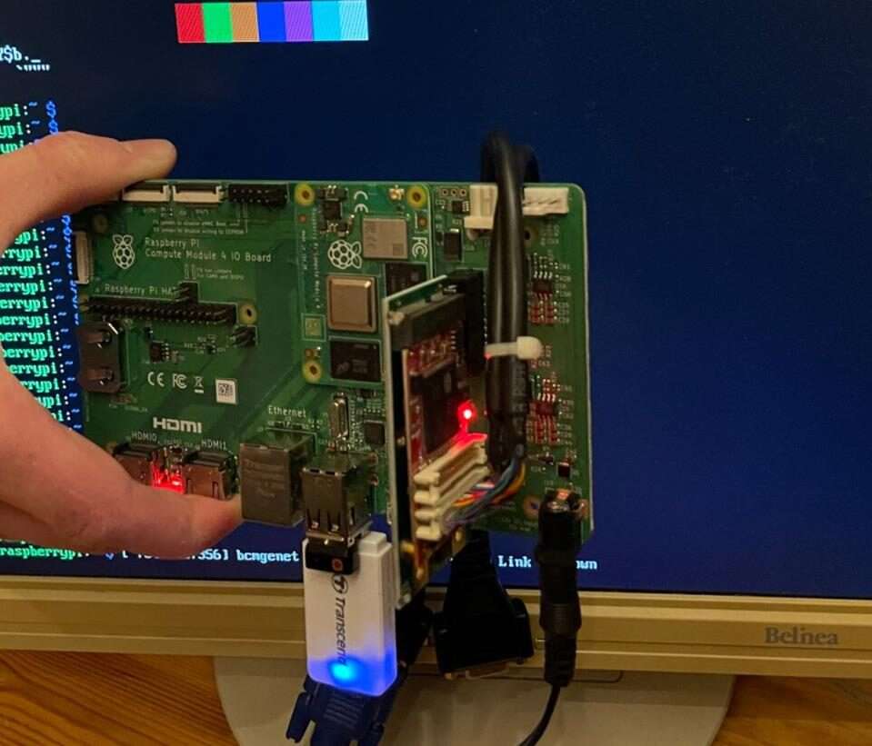 Karta graficzna na Raspberry Pi CM4