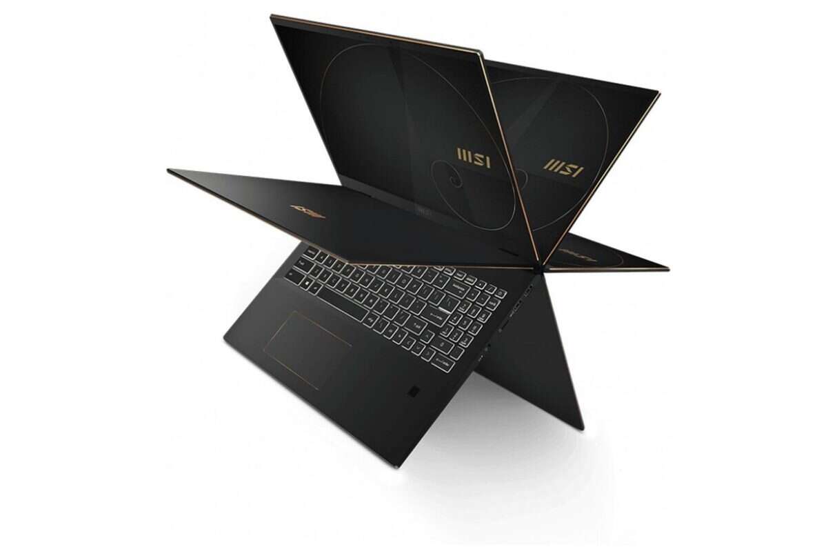 Nowy laptop MSI Summit E16 Flip EVO, Intel Arc A370, Core i7-12700H