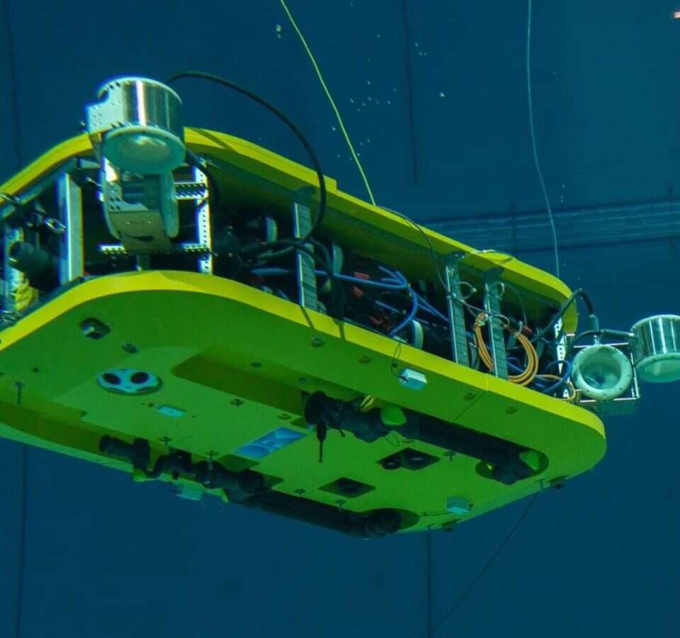 Ten 1200-kilogramowy dron podwodny Cuttlefish, dron podwodny Cuttlefish, dron podwodny, Cuttlefish