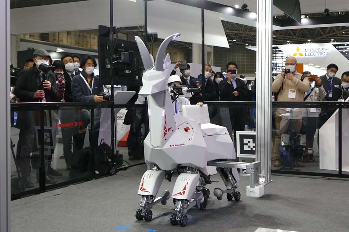 Bex, robo-koza od Kawasaki.
