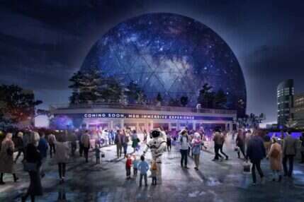 MSG Sphere London, największy na świecie ekran LED