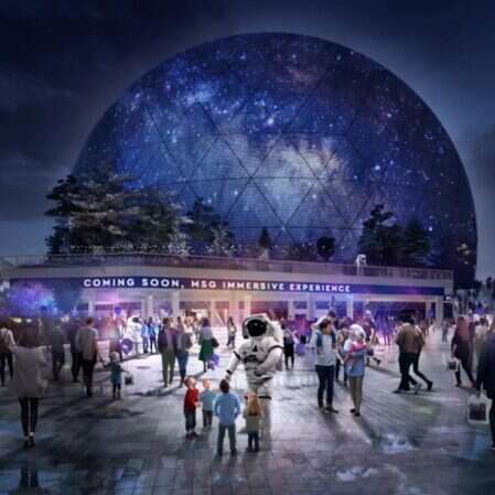 MSG Sphere London, największy na świecie ekran LED