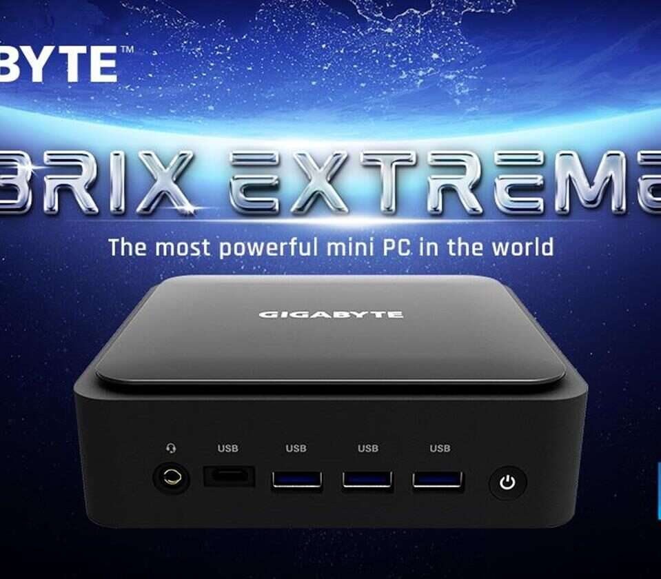 Miniaturowy komputer Gigabyte BRIX Extreme,Gigabyte BRIX Extreme,