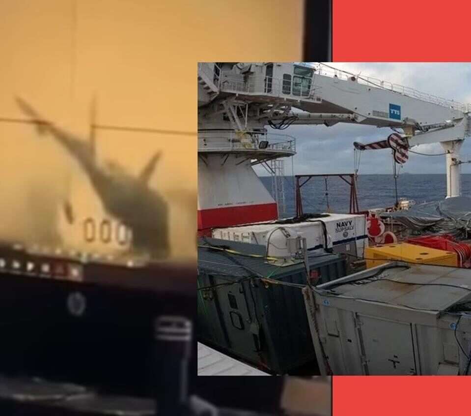 Wrak myśliwca F-35C