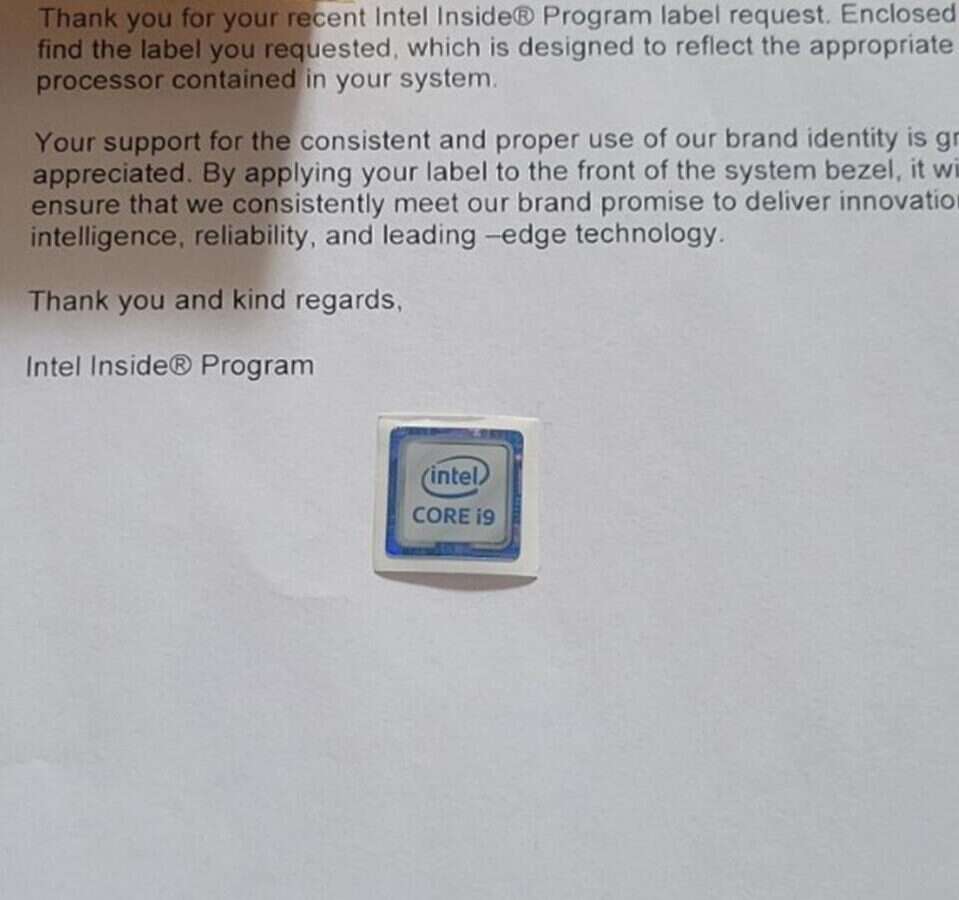 Intel Core Inside,