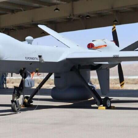 dron MQ-9 Reaper, radarem Seaspray