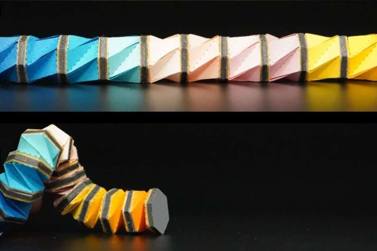 Nowoczesny robot inspirowany origami