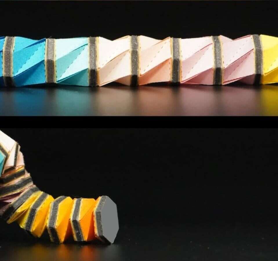 Nowoczesny robot inspirowany origami