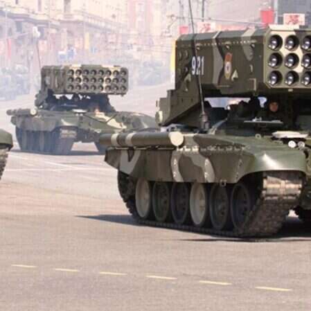 rosyjski ciężki miotacz ognia TOS-1A, ciężki miotacz ognia TOS-1A