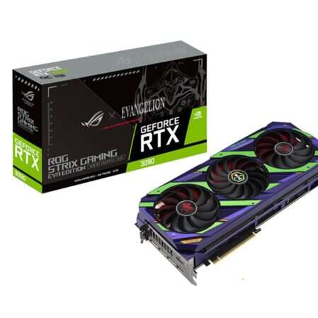 Kolejna karta graficzna inspirowana anime od ASUSa, GeForce RTX 3090 ROG STRIX EVANGELION, ROG STRIX EVANGELION