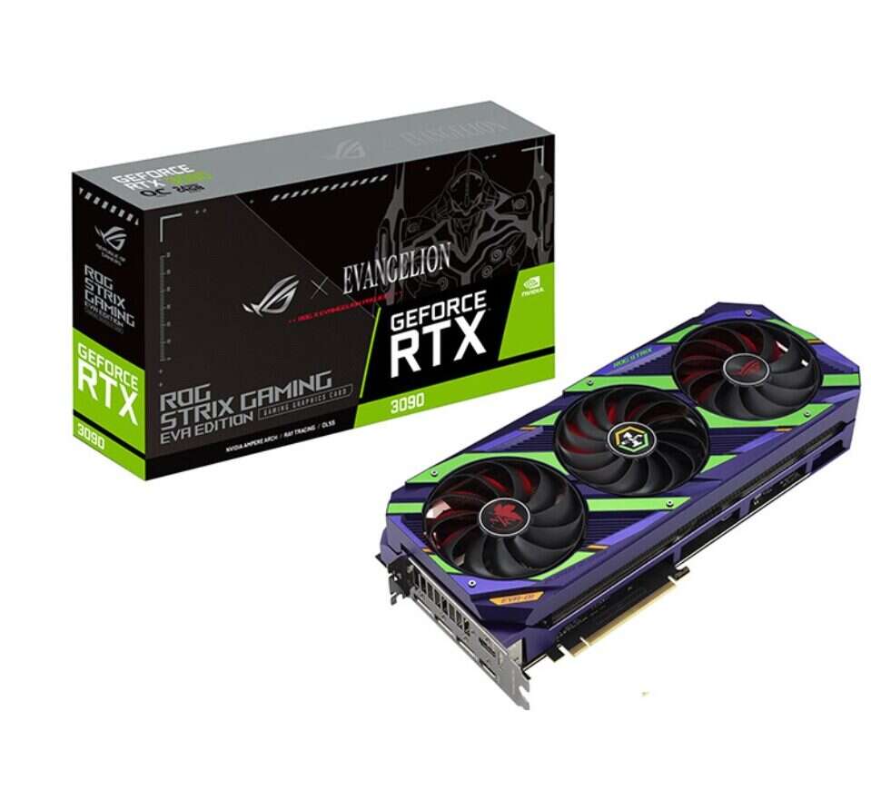 Kolejna karta graficzna inspirowana anime od ASUSa, GeForce RTX 3090 ROG STRIX EVANGELION, ROG STRIX EVANGELION