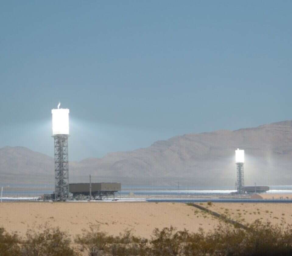 zużycie wody w elektrowniach słonecznych CSP