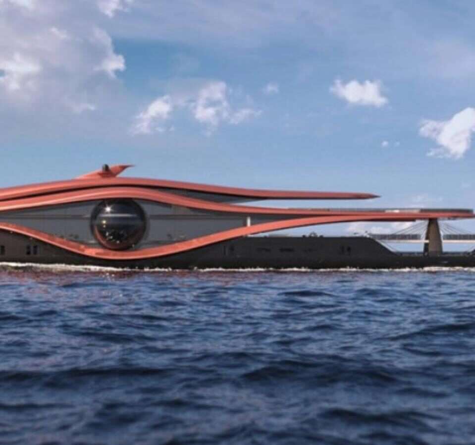 Megajacht z gigantycznym obserwatorium, Zion