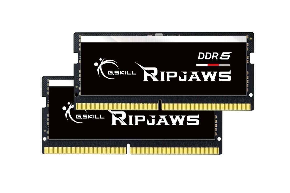 Nowe DDR5 do laptopów, G.SKILL pokazała zestawy Ripjaws DDR5