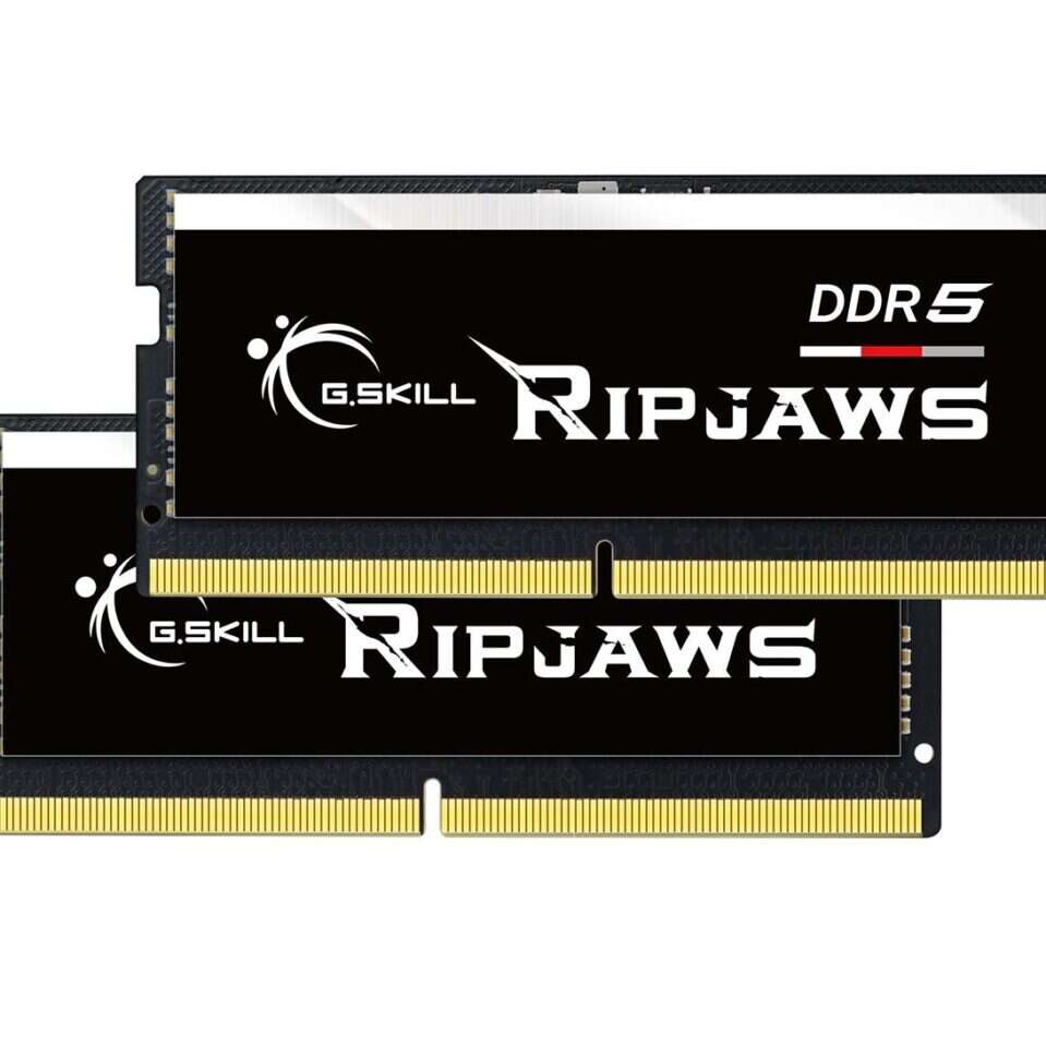 Nowe DDR5 do laptopów, G.SKILL pokazała zestawy Ripjaws DDR5