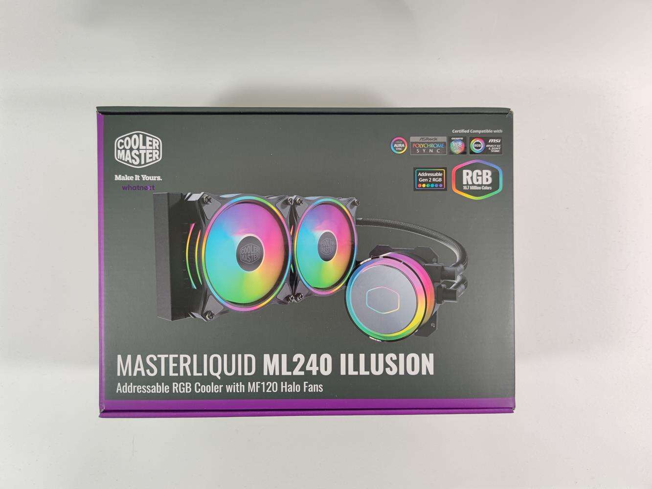 test Cooler Master MasterLiquid ML240 Illusion, recenzja Cooler Master MasterLiquid ML240 Illusion, opinia Cooler Master MasterLiquid ML240 Illusion