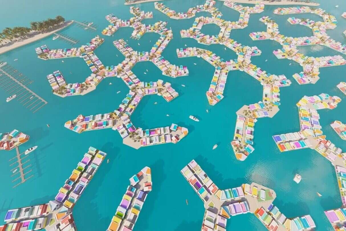 Malediwy mogą zniknąć z mapy, pływające miasta, Malediwy miasta