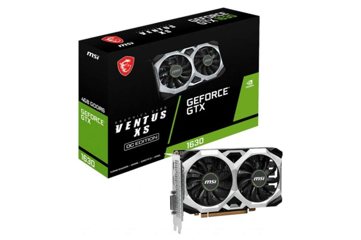 Premiera GeForce GTX 1630, GeForce GTX 1630,