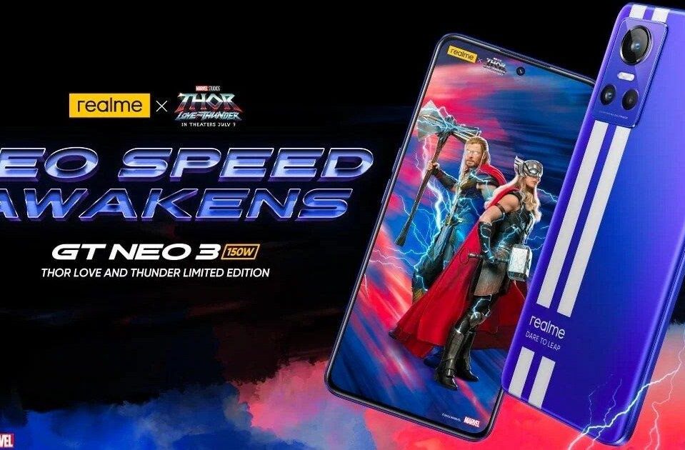 Są tu jacyś fani Marvela? Zadebiutował właśnie realme GT Neo 3 150W Thor Love and Thunder Limited Edition