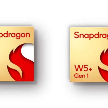 Qualcomm zaprezentował nowe układy Snapdragon W5 i W5+ Gen 1 dla smartwatchy