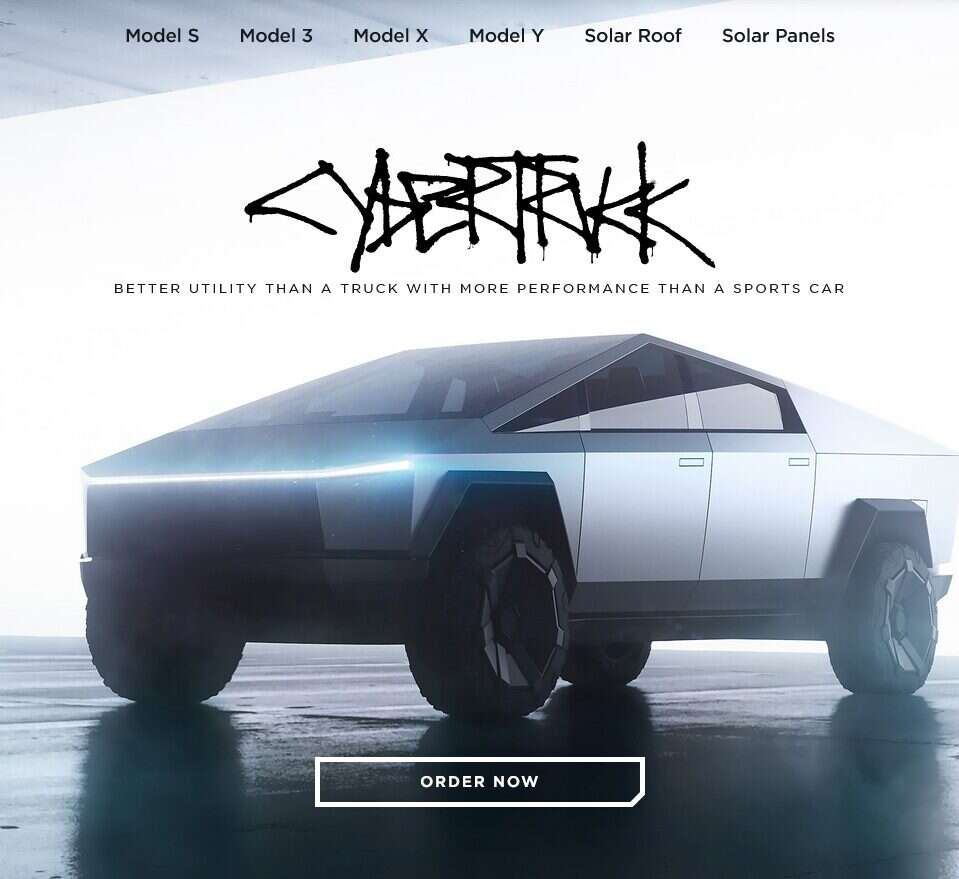 tesla cybertruck