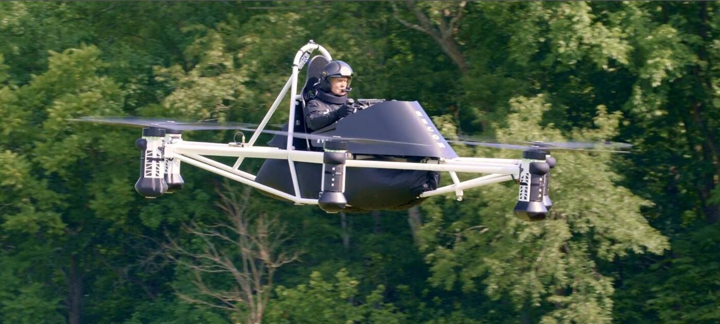 załogowy dron latający, Recon