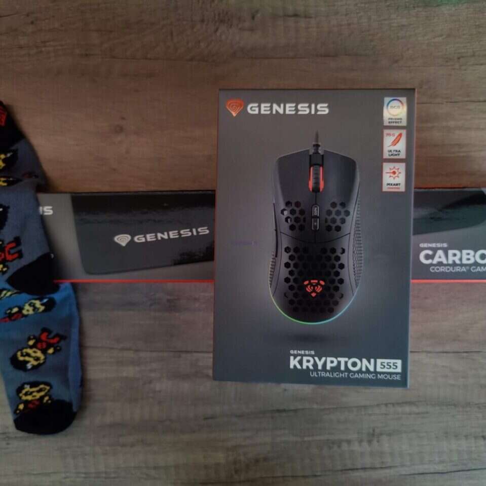 Test Genesis Krypton 555, podkładki Carbon 700 XL, Krypton 555, Carbon 700 XL,