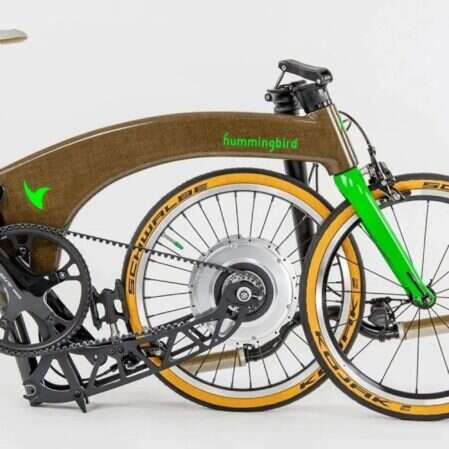 Ultralekki rower elektryczny Flax od Hummingbird, rower elektryczny Flax, Hummingbird Flax