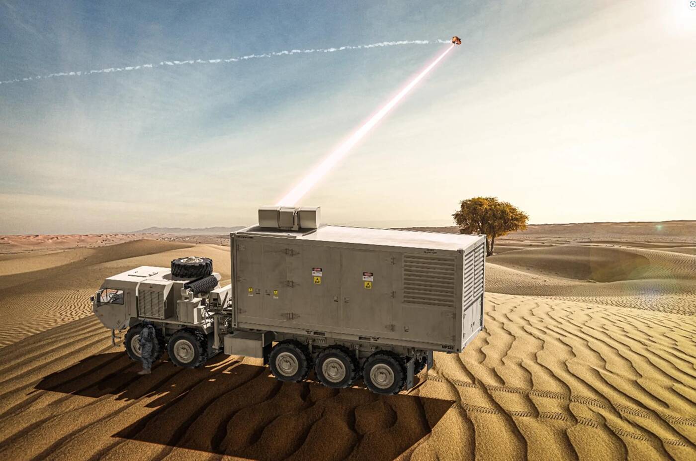 300-kilowatowym laserem, Lockheed Martin