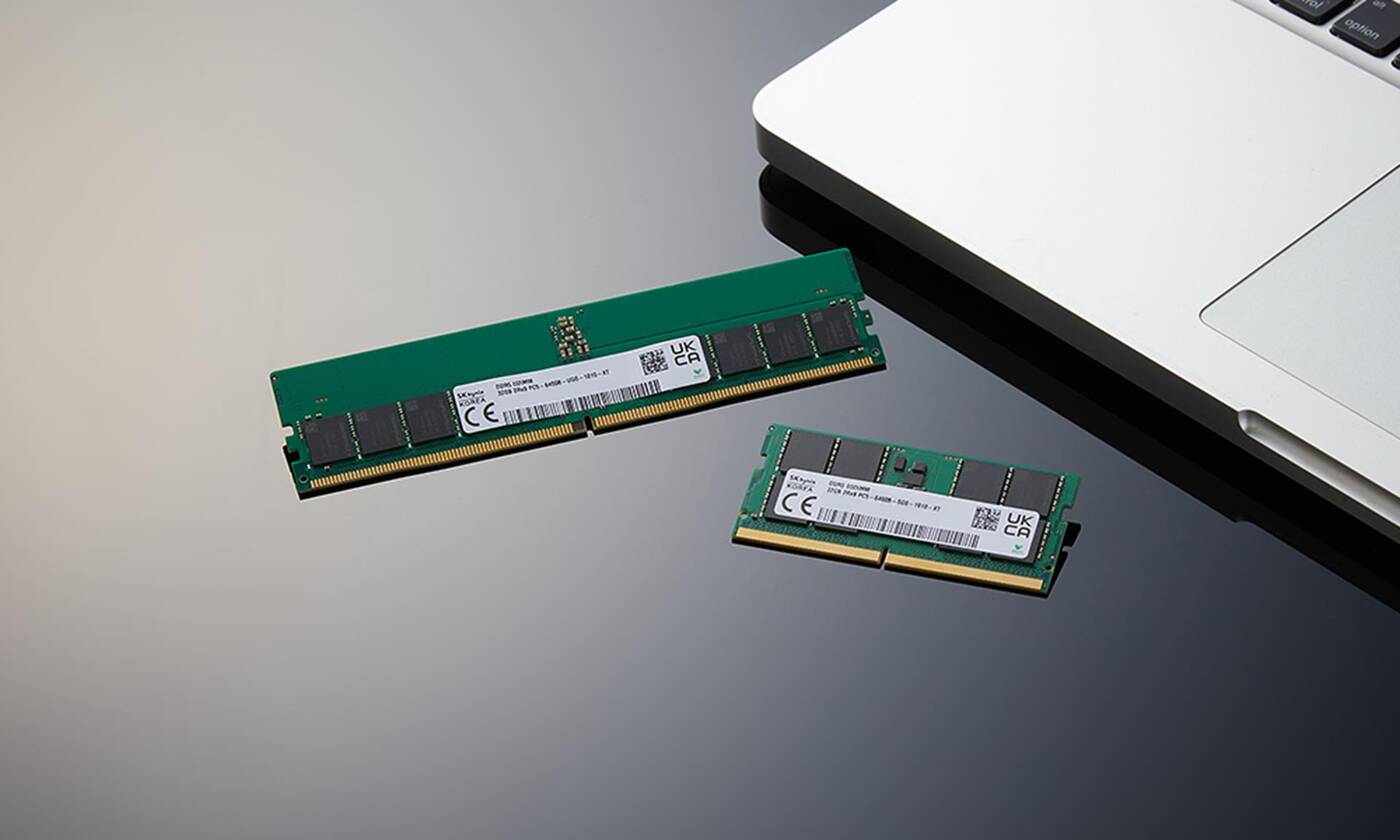 Sk hynix, pierwsze tak wydajne i pojemne DDR5