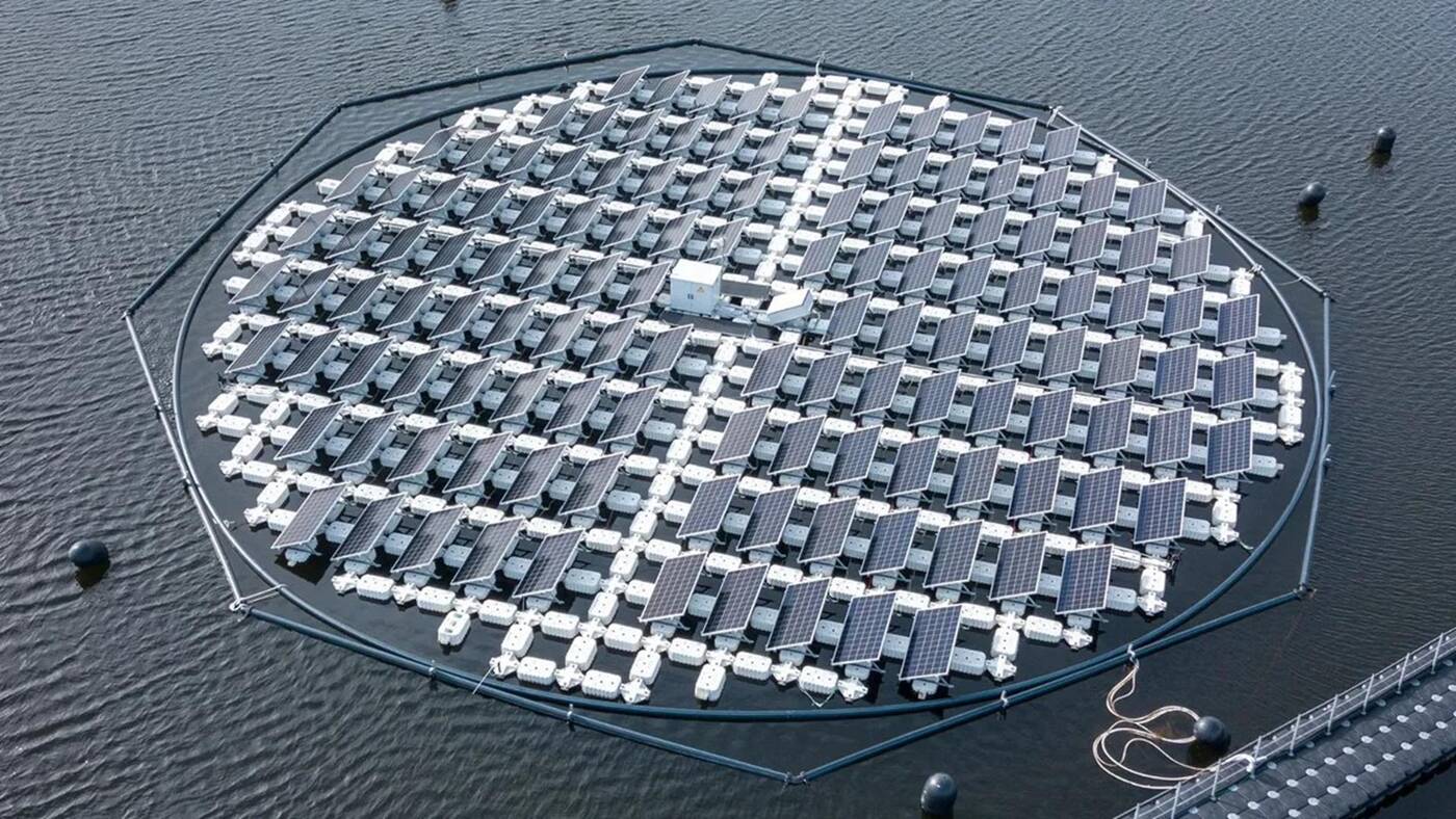 pływająca elektrownia słoneczna
