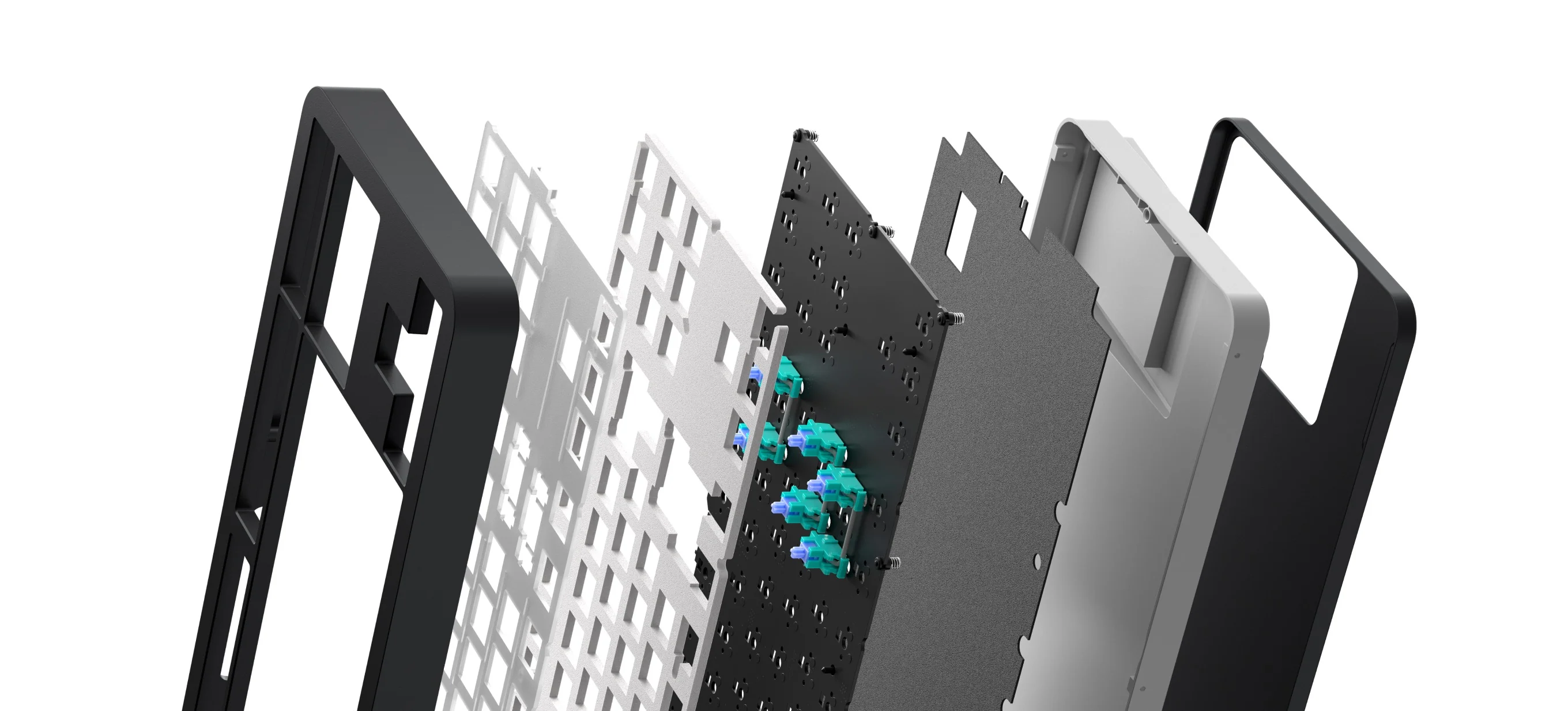 Dark Project ALU87A Midnight - test klawiatury