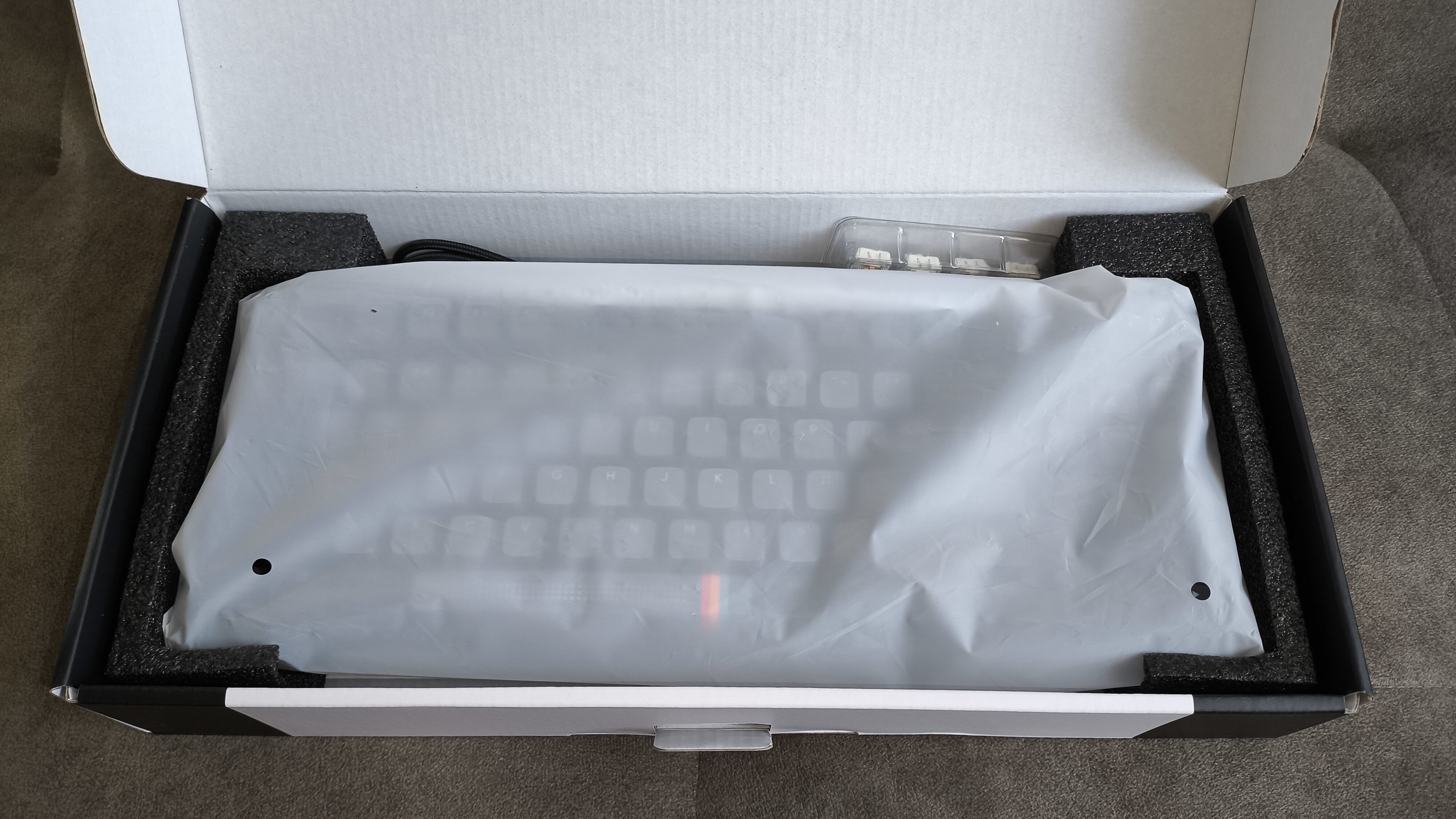 Dark Project ALU87A Midnight - test klawiatury