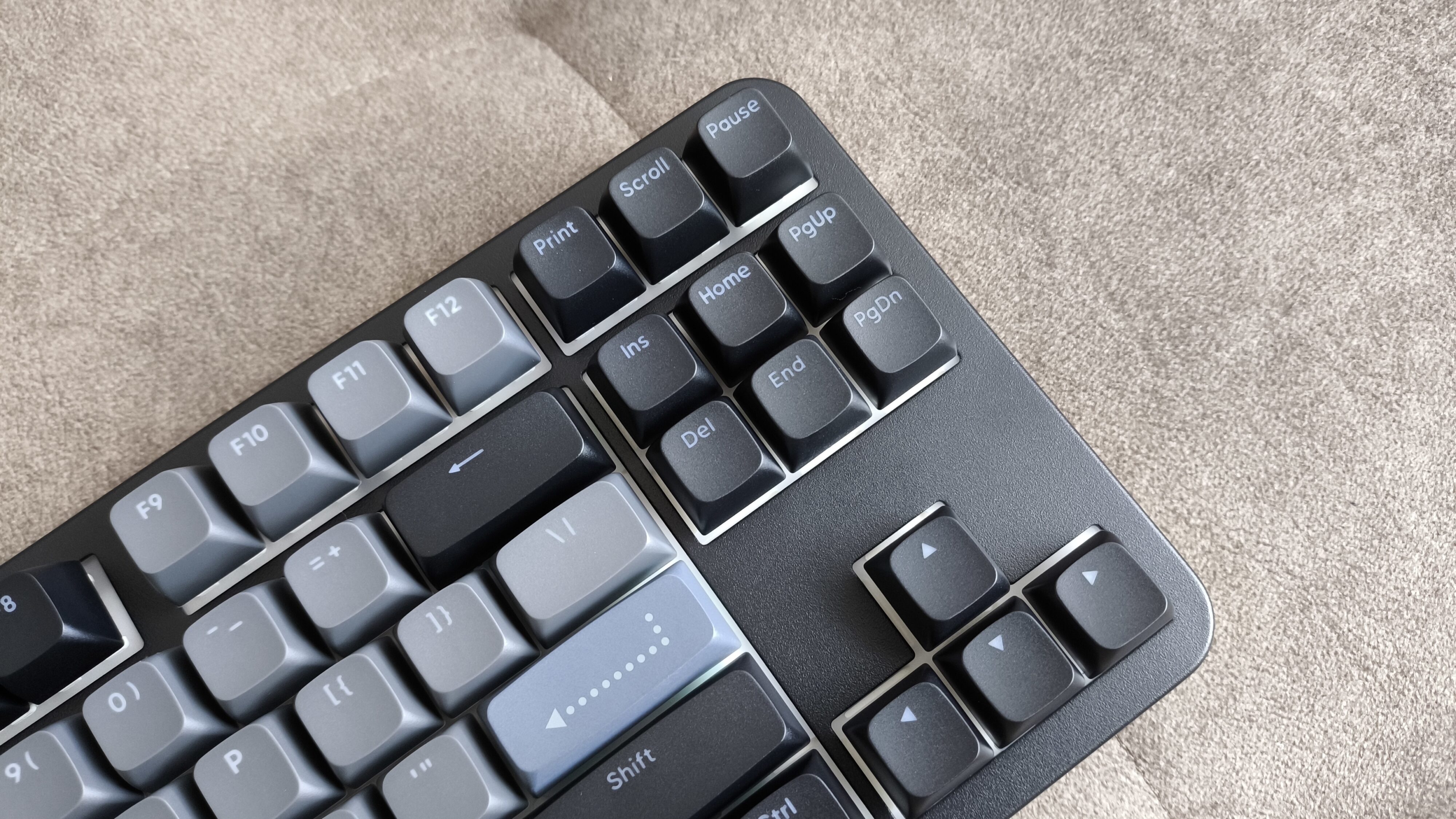 Dark Project ALU87A Midnight - test klawiatury