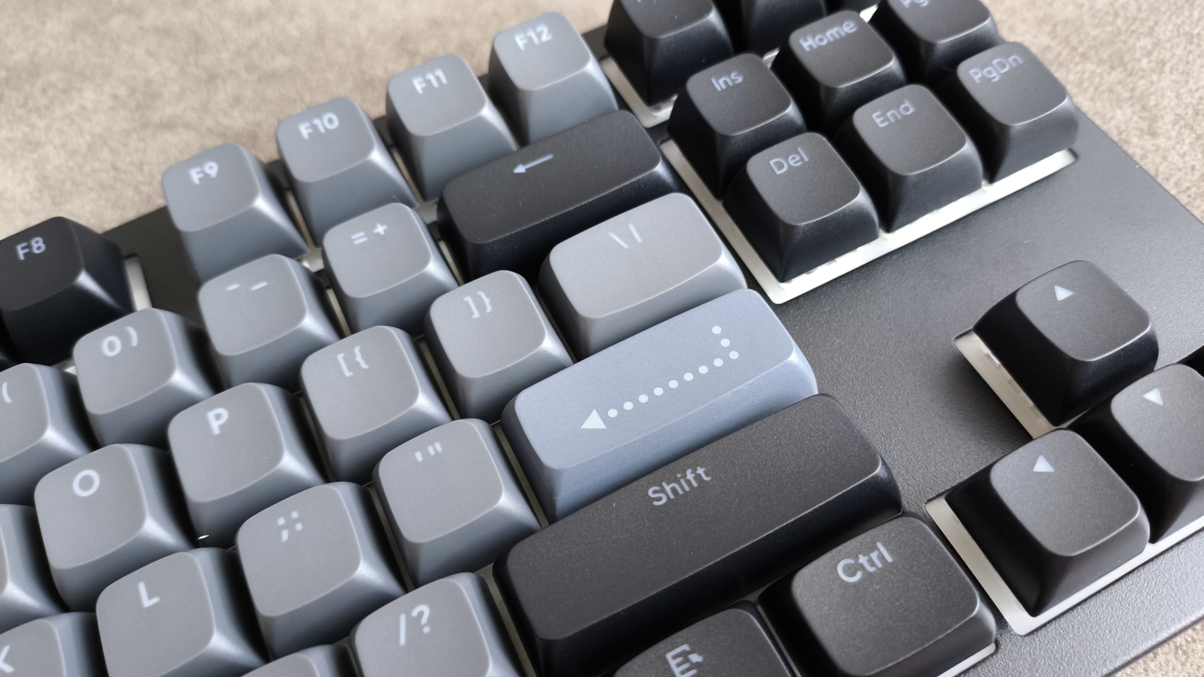 Dark Project ALU87A Midnight - test klawiatury