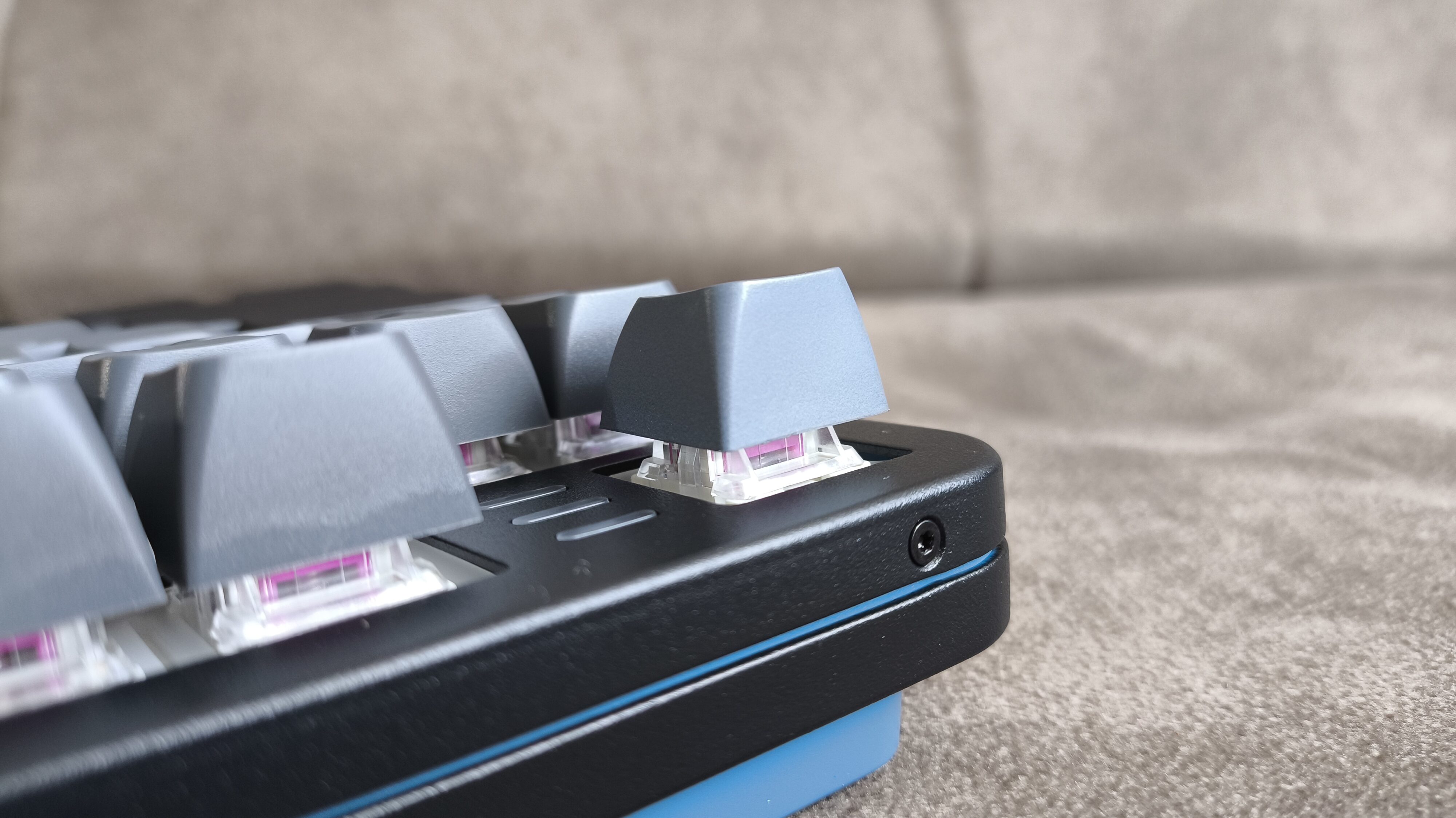 Dark Project ALU87A Midnight - test klawiatury