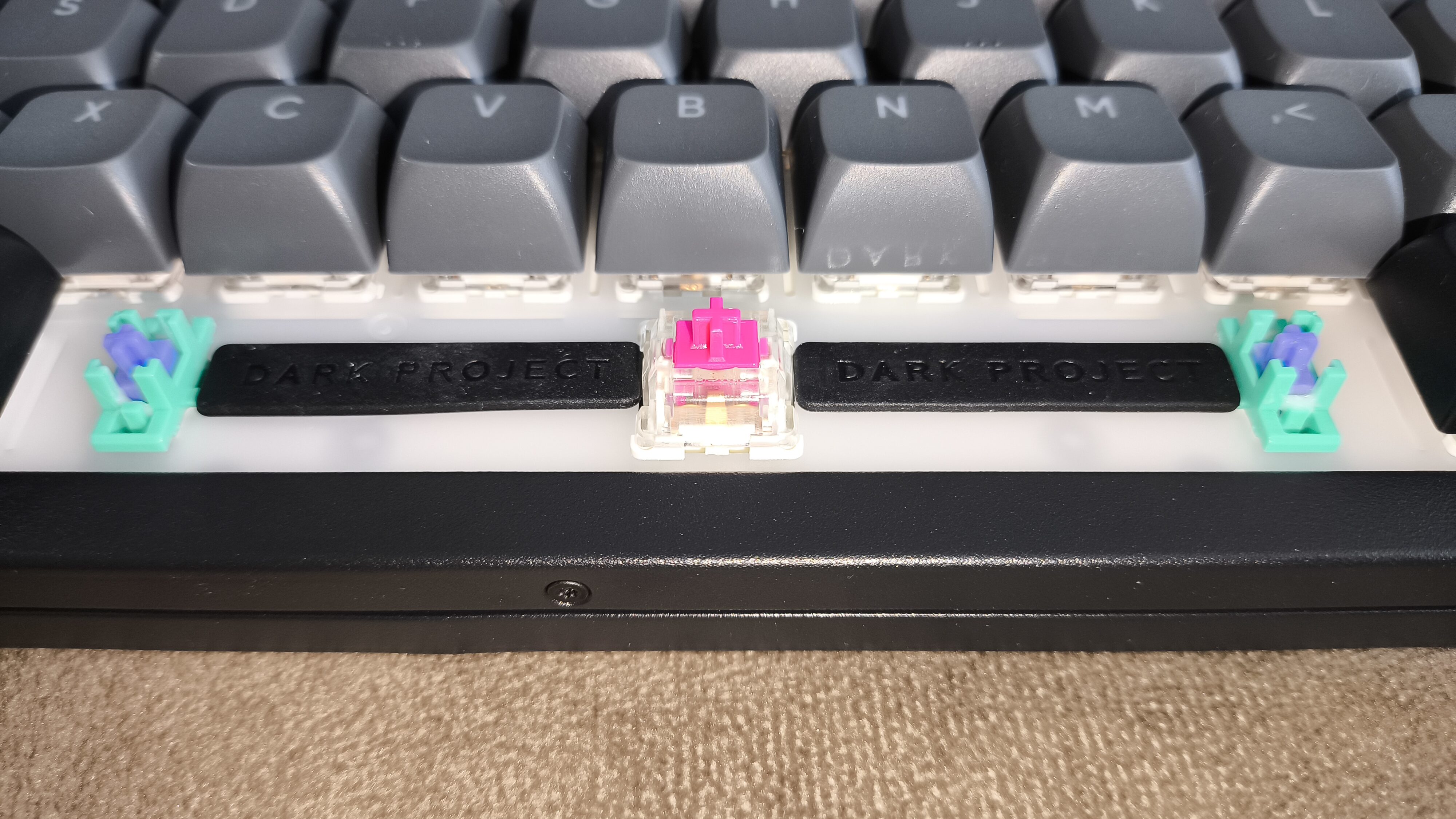 Dark Project ALU87A Midnight - test klawiatury