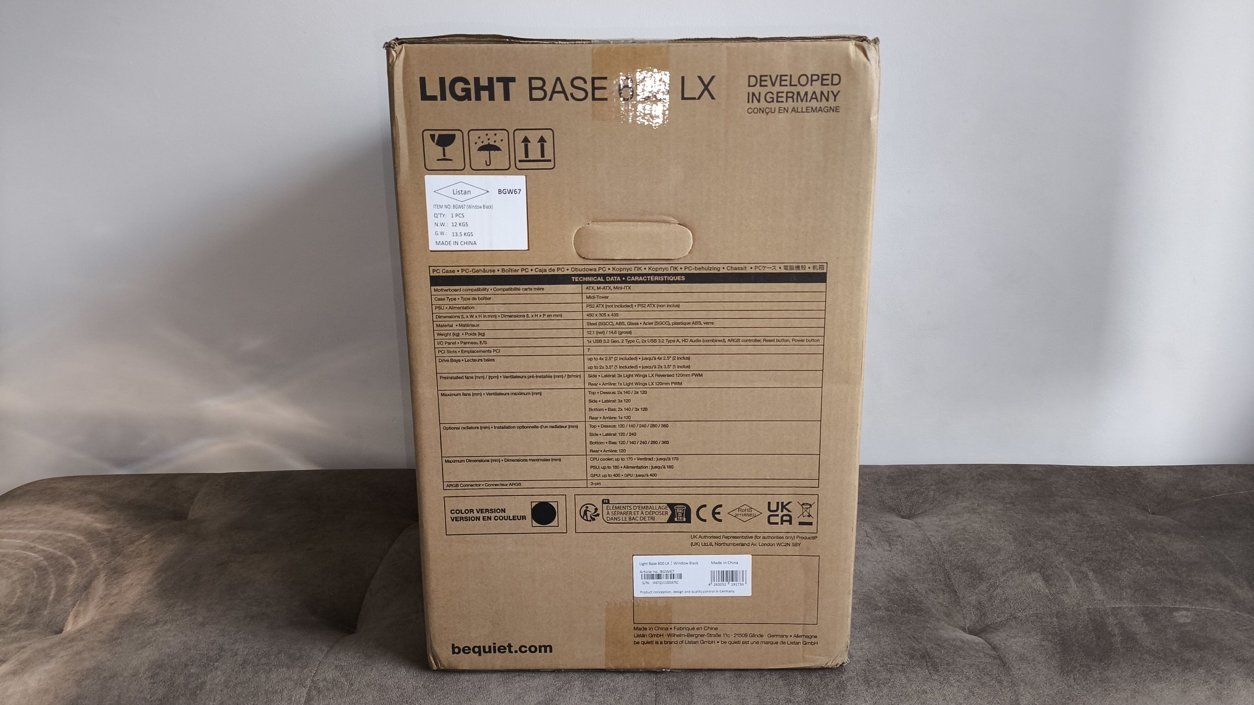 be quiet! Light Base 600 LX - test obudowy. Postaw ją sobie jak Ci się spodoba