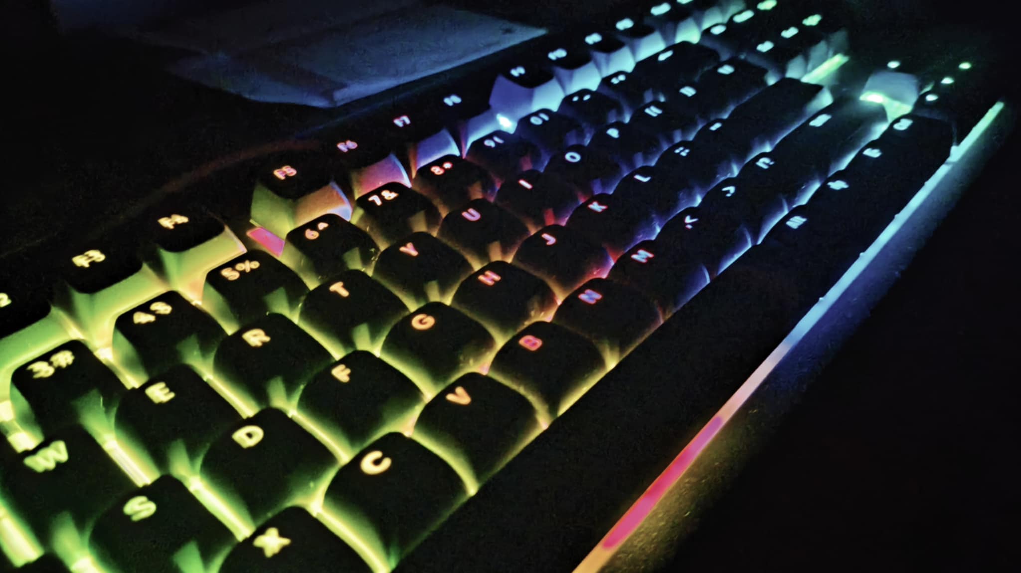 Dark Project ALU87A Midnight - test klawiatury