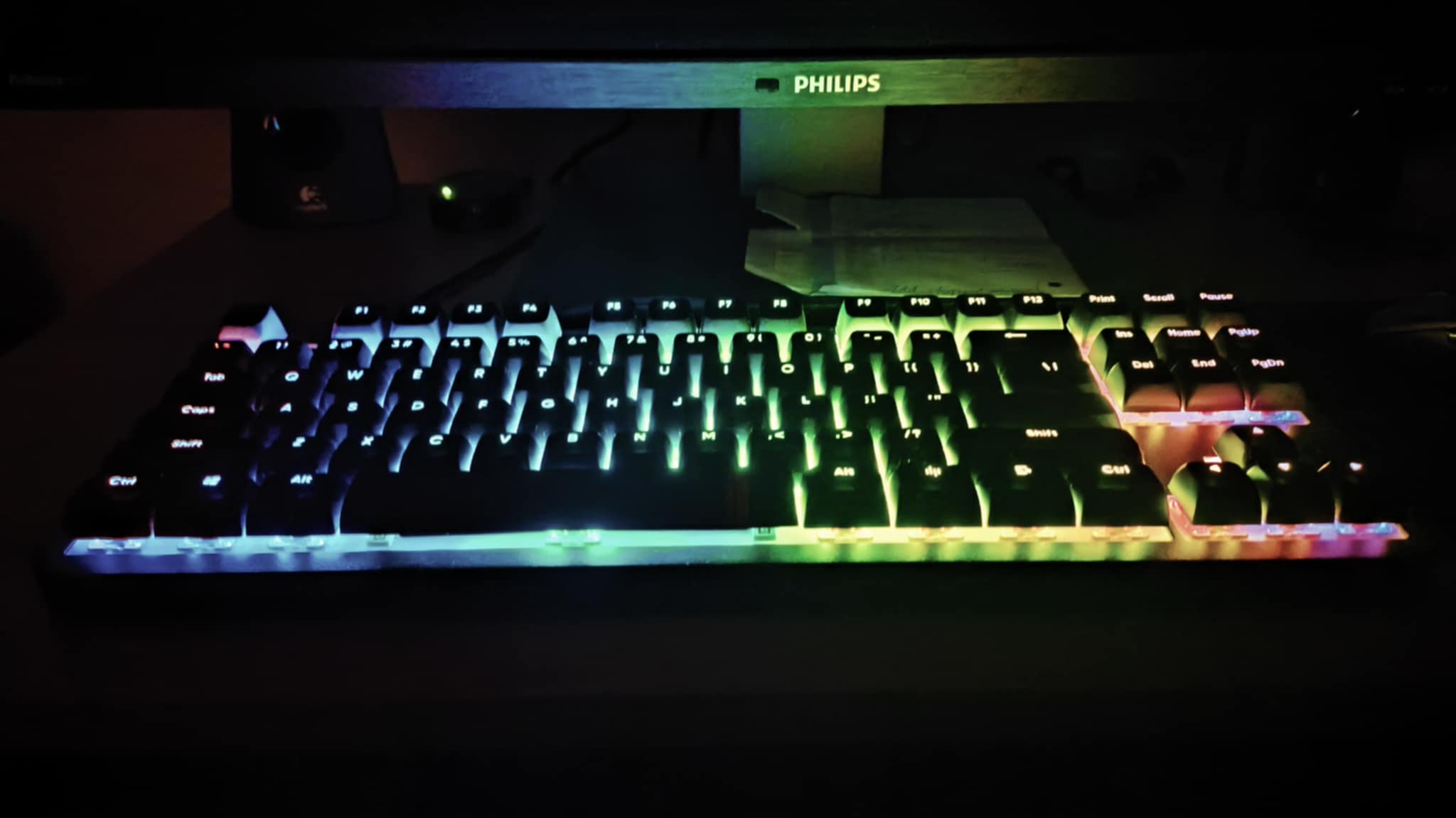 Dark Project ALU87A Midnight - test klawiatury