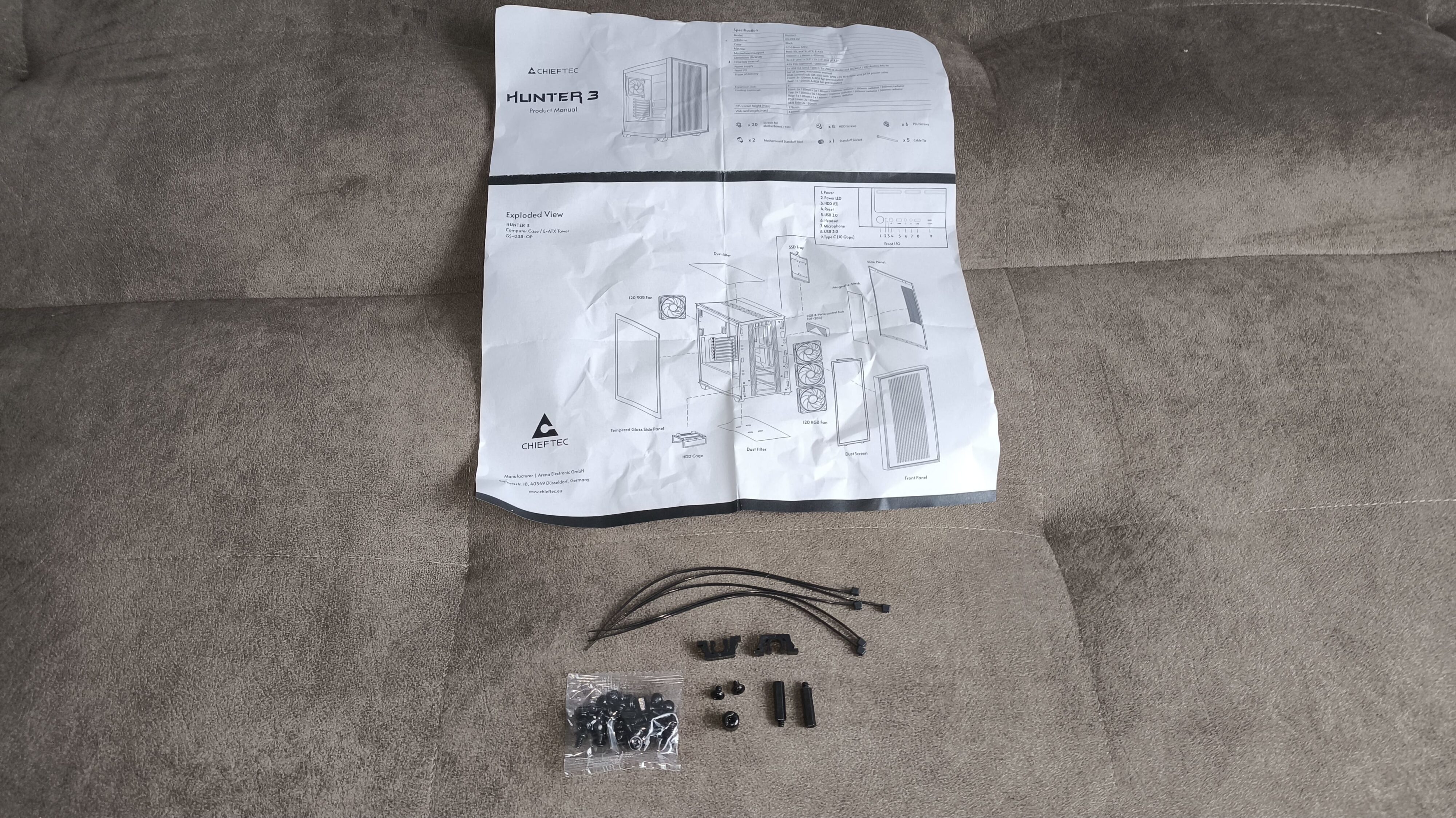 Chieftec Hunter 3 - test obudowy. Choć jest budżetowo to jest dobrze